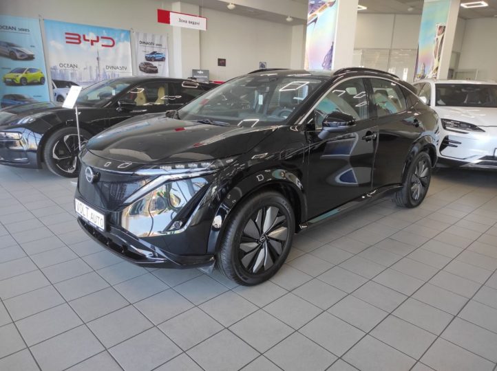 Електромобіль Nissan Ariya black - фото thumbnail 1